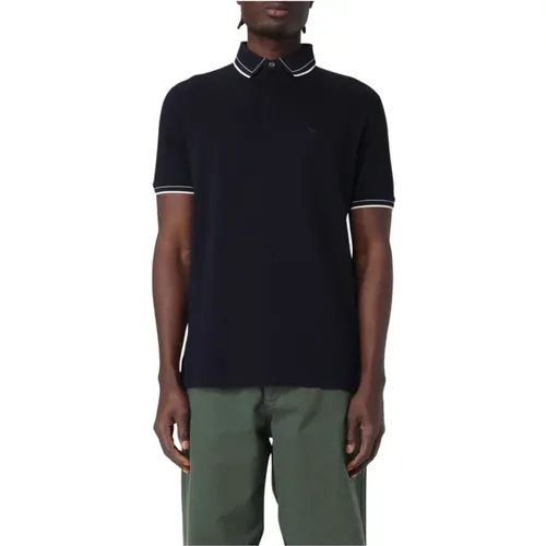 Klassisches Polo-Shirt , Herren, Größe: M - Emporio Armani - Modalova