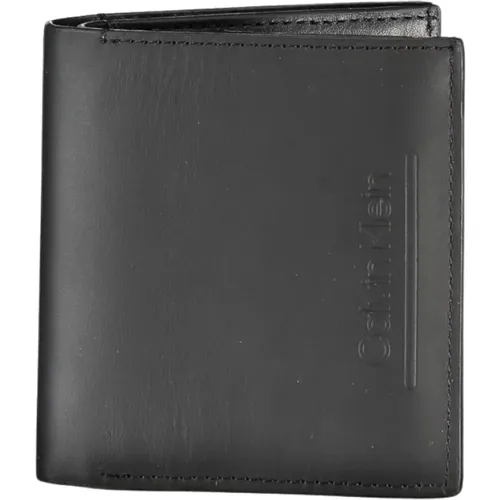 Leather Wallet , male, Sizes: ONE SIZE - Calvin Klein - Modalova