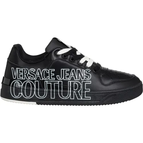 Patterned Starlight Sneakers with Laces , male, Sizes: 11 UK, 7 UK - Versace Jeans Couture - Modalova