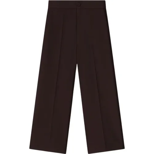 Pinstriped Cropped Suiting Pants , Damen, Größe: 2XS - Aeron - Modalova