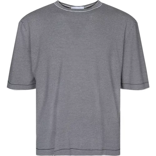 Klassisches Weißes T-Shirt , Herren, Größe: XL - Lardini - Modalova