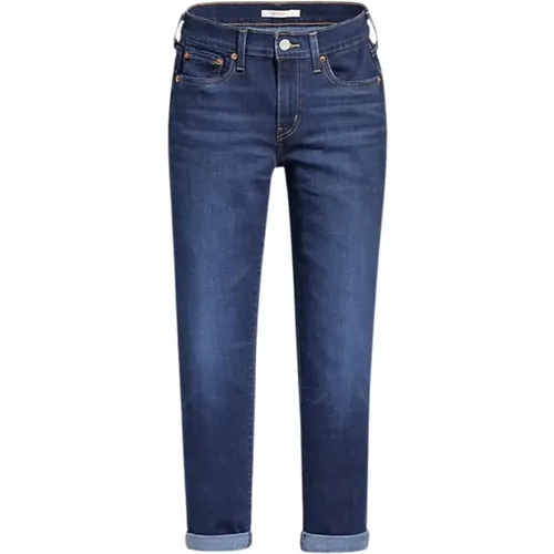 Levi's , Cobalt Layer Boyfriend Jeans , female, Sizes: W30 L30, W27 L30, W25 L30, W28 L30, W31 L30, W29 L30, W26 L30 - Levis - Modalova