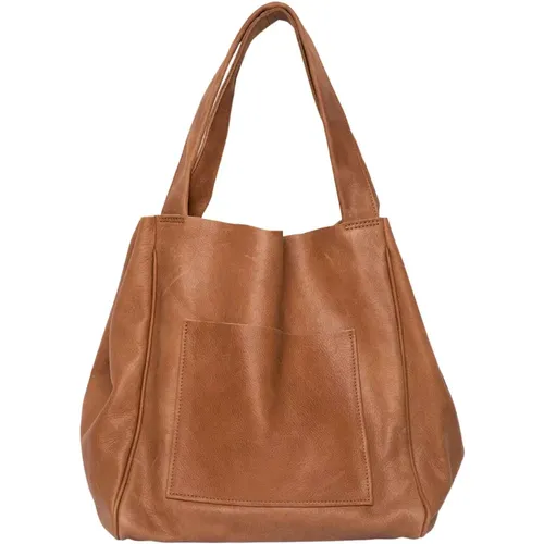 Nairobi Look 570 leather shoulder bag , female, Sizes: ONE SIZE - Look made with love - Modalova
