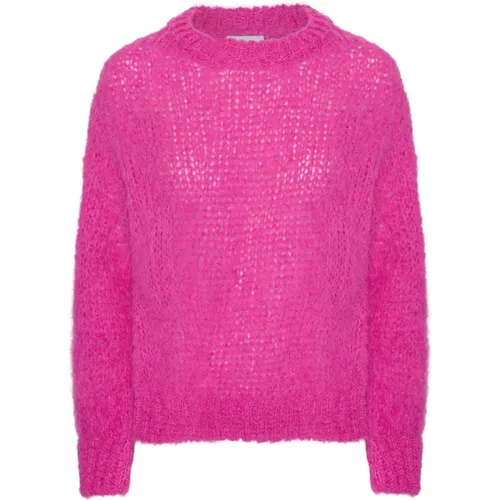 Weicher Alpaka Pullover Neon - American Dreams - Modalova