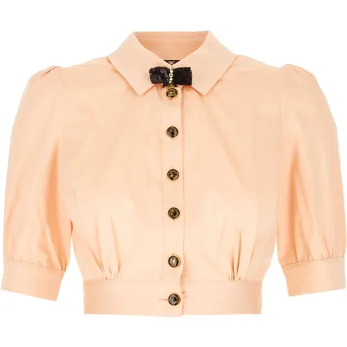 Stylish Shirts Collection , female, Sizes: M, S - Elisabetta Franchi - Modalova