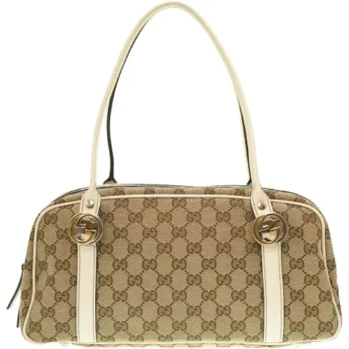 Pre-owned Canvas shoulder-bags , female, Sizes: ONE SIZE - Gucci Vintage - Modalova