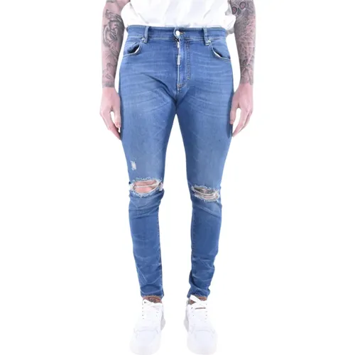 Shadow Destroyer Skinny Jeans , Herren, Größe: W33 - REPRESENT - Modalova