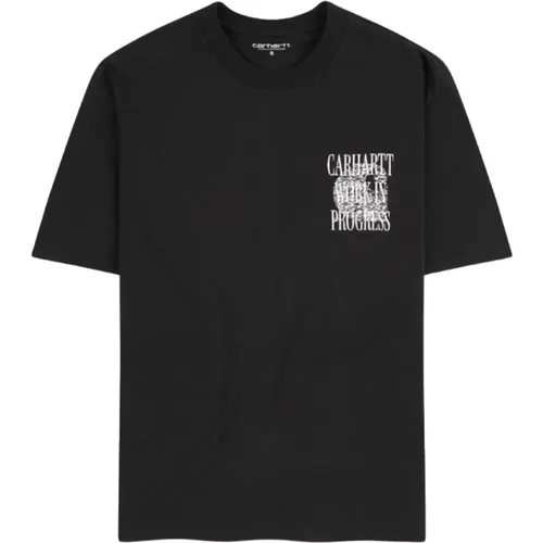 Kurzarm T-Shirt Essential Comfort , Herren, Größe: L - Carhartt WIP - Modalova