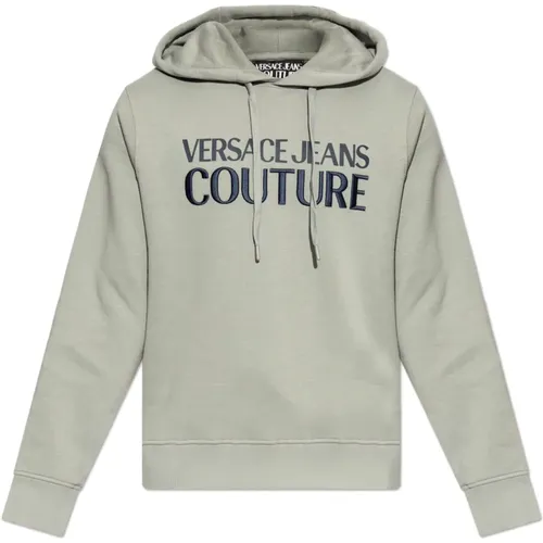 Kapuzenpullover , Herren, Größe: 2XL - Versace Jeans Couture - Modalova