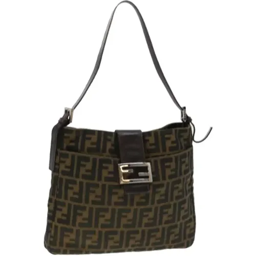 Pre-owned Canvas fendi-bags , female, Sizes: ONE SIZE - Fendi Vintage - Modalova