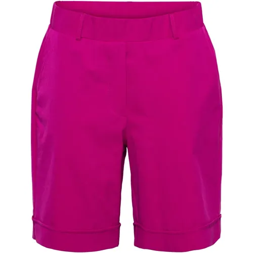 Himbeer Reise Bermuda,Reise-Bermuda mit Taschendetails,Reise Bermuda Shorts,Schwarze Reise-Bermuda mit Taschen,Reise-Bermuda mit Taschen,Grüne Reise - &Co Woman - Modalova