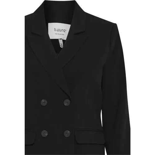 Taillierte Blazer Kleid , Damen, Größe: L - b.Young - Modalova