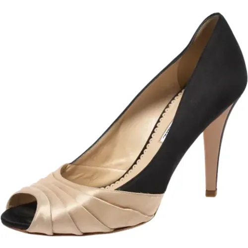 Pre-owned Satin heels - Oscar De La Renta Pre-owned - Modalova