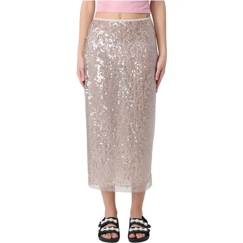 Midi Skirts , female, Sizes: S - Msgm - Modalova