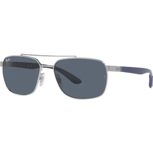 RB 3701 Sonnenbrille, Silber/Dunkelgrau,Stilvolle RB 3701 Sonnenbrille - Ray-Ban - Modalova