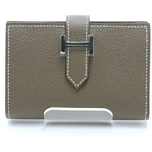 Pre-owned Hermes leather wallet , female, Sizes: ONE SIZE - Hermès Vintage - Modalova