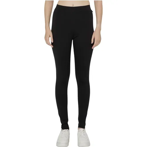 Leggings mit metallischem Frontlabel , Damen, Größe: L - John Richmond - Modalova