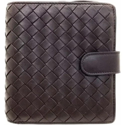 Pre-owned Leather wallets , female, Sizes: ONE SIZE - Bottega Veneta Vintage - Modalova