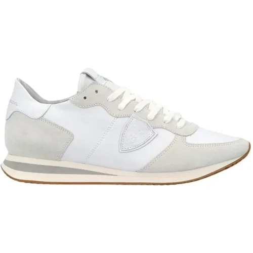 Weiße Trpx Low Top Sneakers , Herren, Größe: 40 EU - Philippe Model - Modalova