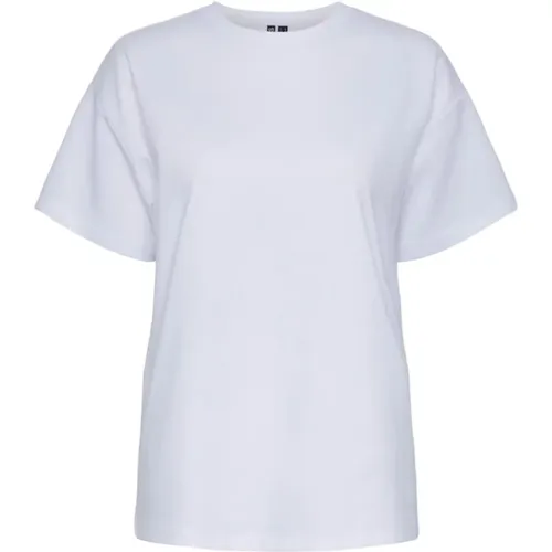 Short Sleeve T-Shirt , female, Sizes: S - Pieces - Modalova