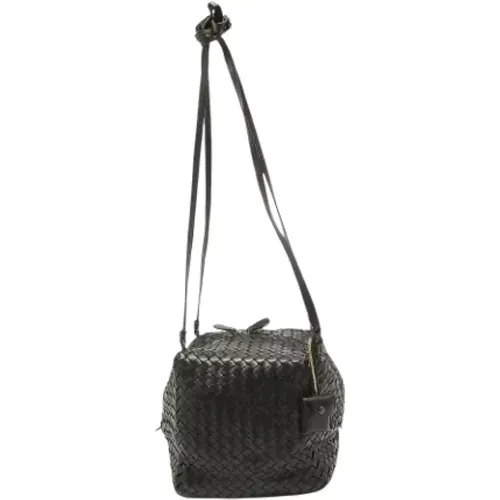 Pre-owned Leder schultertasche - Bottega Veneta Vintage - Modalova