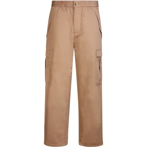 Stylish Capleton Cotton Cargo Pants , male, Sizes: M, S - Burberry - Modalova