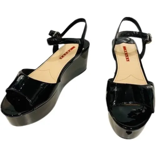 Gebrauchte Schuhe , Damen, Größe: 39 1/2 EU - Prada Vintage - Modalova