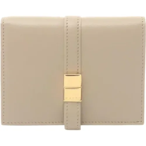 Pre-owned Leather wallets , female, Sizes: ONE SIZE - Marni Pre-owned - Modalova