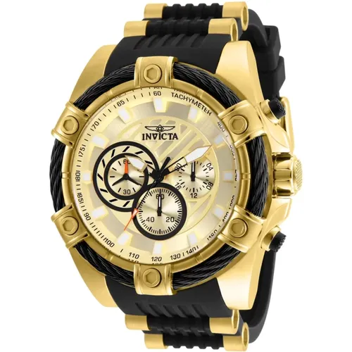 Bolt 25526 Men Quartz Watch - 52mm , male, Sizes: ONE SIZE - Invicta Watches - Modalova