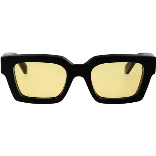 Stylish Sunglasses by Virgil L , unisex, Sizes: 53 MM, 50 MM - Off White - Modalova