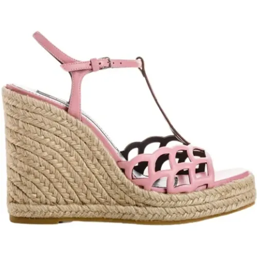 Mermaid Wedge Sandal , female, Sizes: 7 UK, 4 UK, 6 UK, 5 UK - Sergio Rossi - Modalova