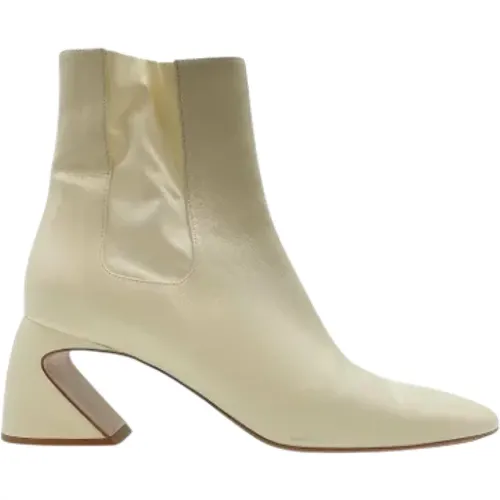 Pre-owned Leather boots , female, Sizes: 8 UK - Jil Sander Pre-owned - Modalova