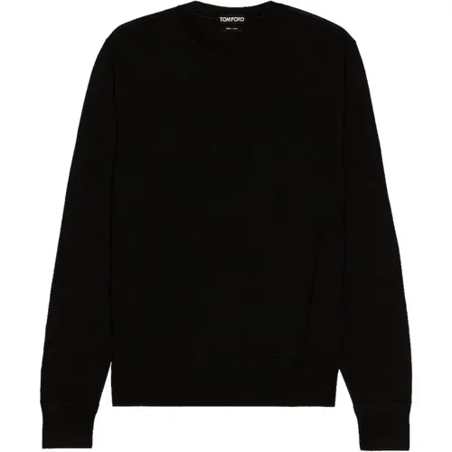 Luxurious Cashmere Stitch Sweater , male, Sizes: S - Tom Ford - Modalova