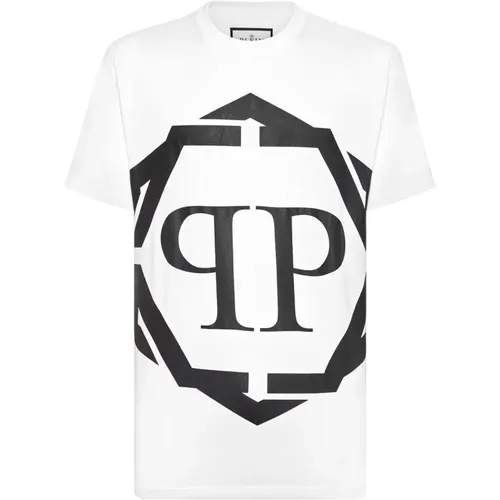 Casual Herren T-Shirt , Herren, Größe: 4XL - Philipp Plein - Modalova