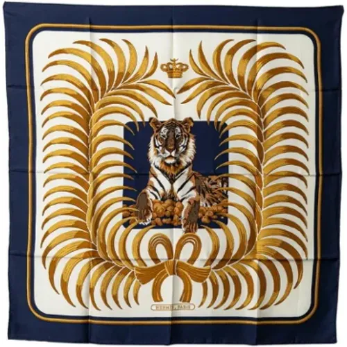 Pre-owned Silk scarves , female, Sizes: ONE SIZE - Hermès Vintage - Modalova