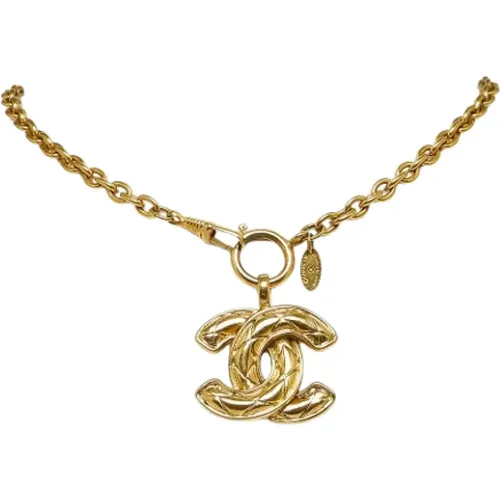 Pre-owned Metal chanel-jewelry , female, Sizes: ONE SIZE - Chanel Vintage - Modalova