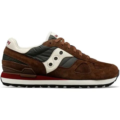 Original Premium Shadow Sneakers , male, Sizes: 6 1/2 UK - Saucony - Modalova