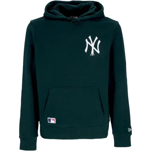 MLB Essentials Dark Hoodie , male, Sizes: XL, 2XL - new era - Modalova