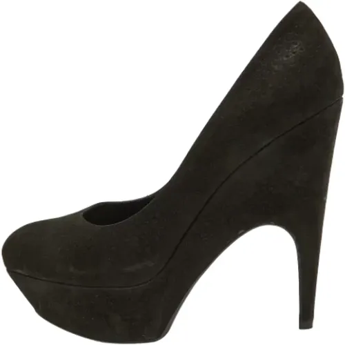Pre-owned Wildleder heels , Damen, Größe: 40 EU - Yves Saint Laurent Vintage - Modalova
