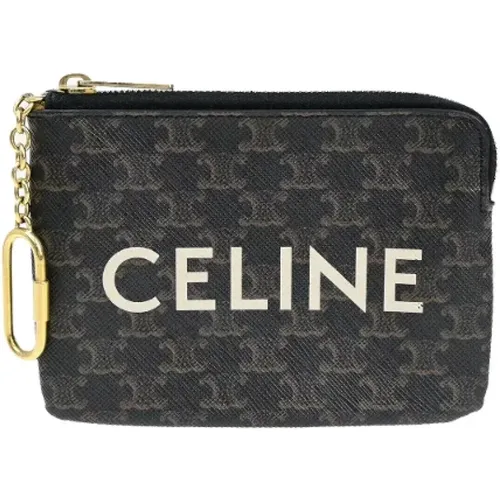 Pre-owned Canvas wallets , female, Sizes: ONE SIZE - Celine Vintage - Modalova