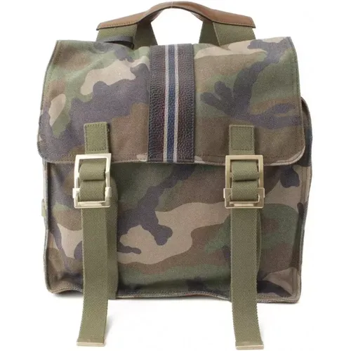 Military Canvas Backpack , unisex, Sizes: ONE SIZE - Valentino - Modalova