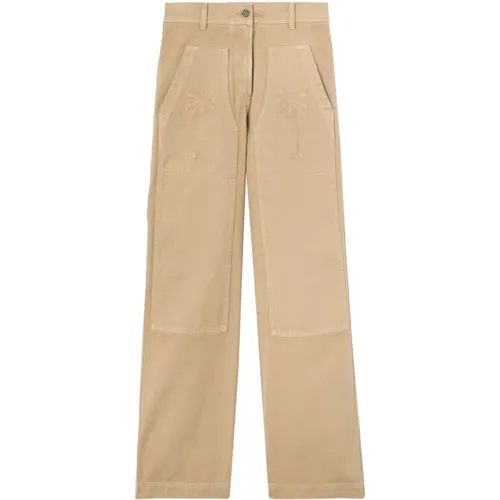 GD Bull Cargo Pants , female, Sizes: 2XS - Palm Angels - Modalova