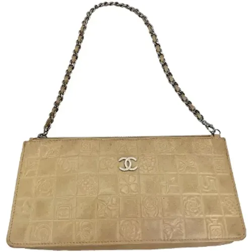 Pre-Owned Leather Lucky Symbols Pochette , female, Sizes: ONE SIZE - Chanel Vintage - Modalova