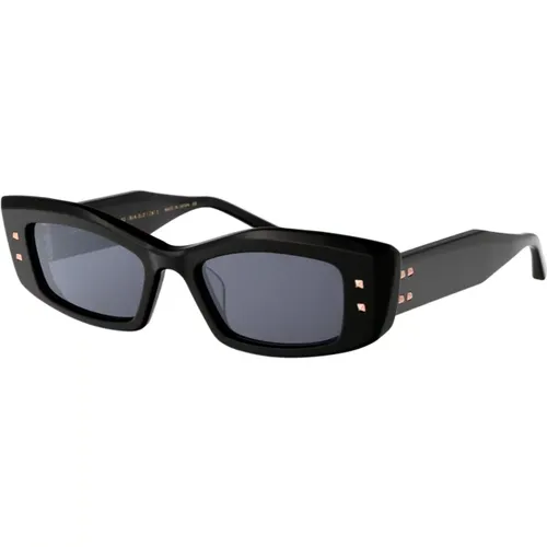 Stylische V-Quattro Sonnenbrille , unisex, Größe: 52 MM - Valentino Garavani - Modalova
