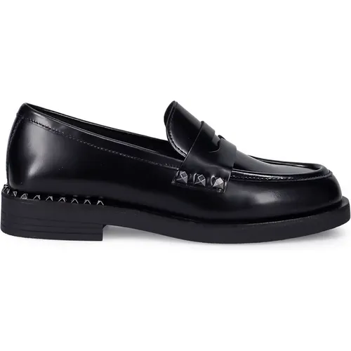 Whisper Studs Flat Shoes , female, Sizes: 5 UK - Ash - Modalova