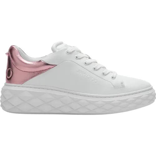 Low-top Sneaker for Stylish Look , female, Sizes: 4 UK, 5 1/2 UK, 5 UK, 7 UK, 6 1/2 UK, 3 1/2 UK, 3 UK - Jimmy Choo - Modalova