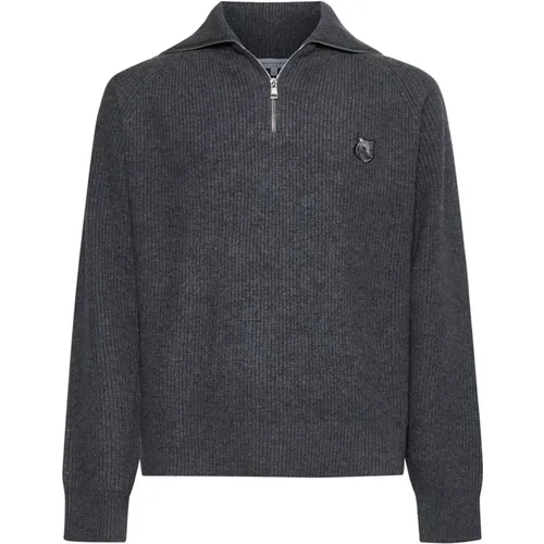 Stilvolle Sweaters Kollektion , Herren, Größe: M - Maison Kitsuné - Modalova