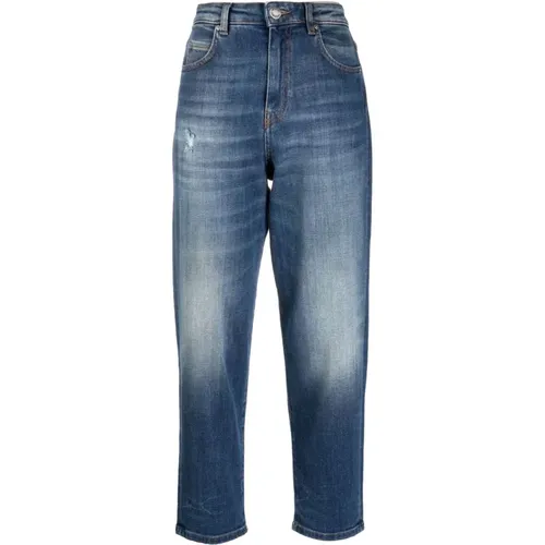 Maddie Denim Straight Jeans , female, Sizes: W28 - pinko - Modalova