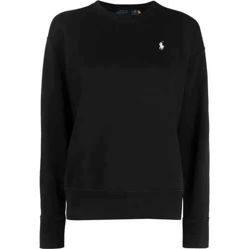 Schwarzer Casual Langarm Pullover - Polo Ralph Lauren - Modalova