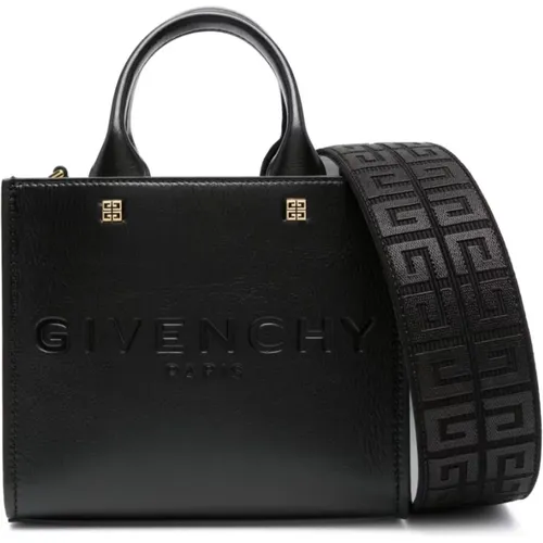 Logo Debossed Mini Tote Bag , female, Sizes: ONE SIZE - Givenchy - Modalova